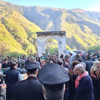 Borgomezzavalle ha ospitato il raduno delle penne nere