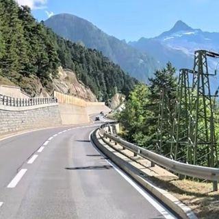 Strada del Sempione, lavori nella zona di Ganter