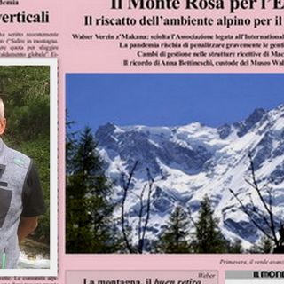 Paolo Crosa Lenz, ''Il Rosa'', l'amore per la montagna e la sua terra