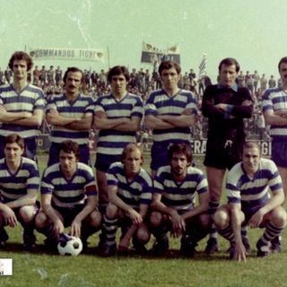 La formazione della Pro Patria nella partita che vide la vittoria sul Biassono per 3 a 0 (foto Renato Balducci)