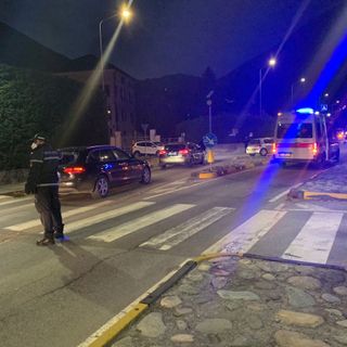 Pedone investito in tangenziale a Domo FOTO