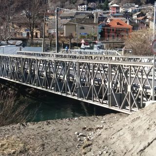 Nuovo ponte a Pallanzeno per raggiungere gli impianti sportivi