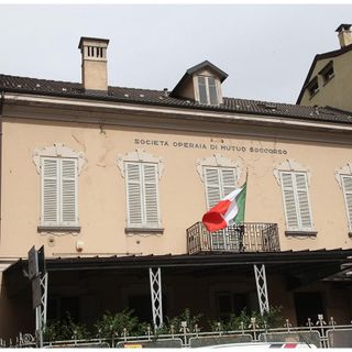 La sede della Società Operaia domese