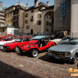 Esposizione di vetture d'epoca a Craveggia