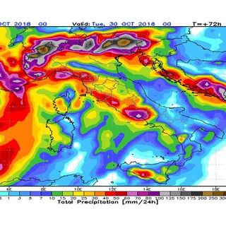 Le previsioni meteo per il fine settimana