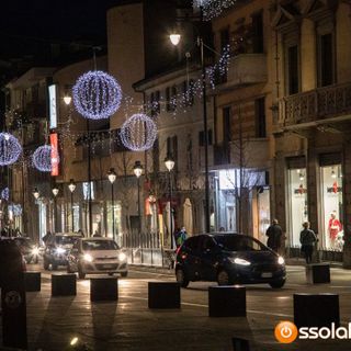 Luminarie di Natale a Domodossola, il costo sarà sostenuto dal Comune