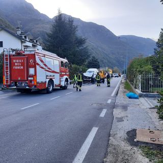 Incidente sulla provinciale tra Beura e Cosasca