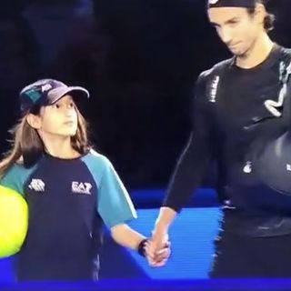 Dall'Ossola alle Nitto Atp Finals: la piccola Nicole in campo con Musetti