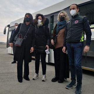 Al via missione per portare i bimbi ucraini malati di tumore al Regina Margherita. FOTO E VIDEO