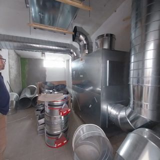 Proseguono i lavori alla palestra del Marconi Galletti Einaudi di Domodossola