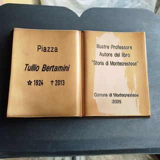 Montecrestese intitola una piazza a don Tullio Bertamini