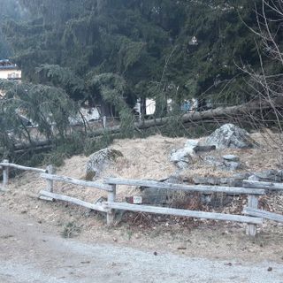 Il forte vento causa danni a Macugnaga