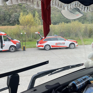 Incidente tra camion sul Sempione: erano in corso i controlli della polizia cantonale