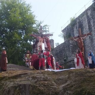 Un successo la rappresentazione del Venerdì Santo al Calvario FOTO E VIDEO