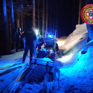 Trasportato in elisoccorso l'alpinista infortunato ieri sopra Goglio