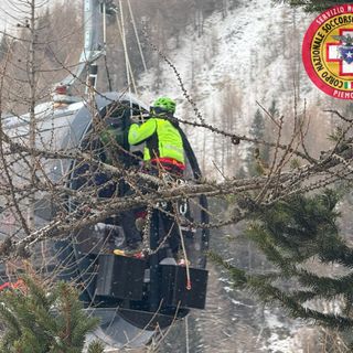 A San Domenico un'esercitazione del Soccorso Alpino per il collaudo della nuova cabinovia FOTO E VIDEO