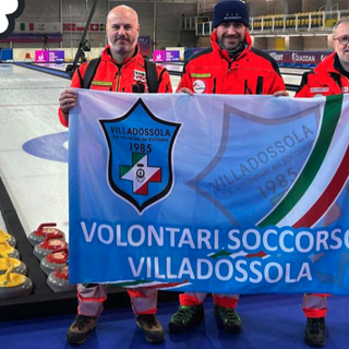 Anche il corpo volontari del soccorso di Villadossola impegnato alle Universiadi di Torino