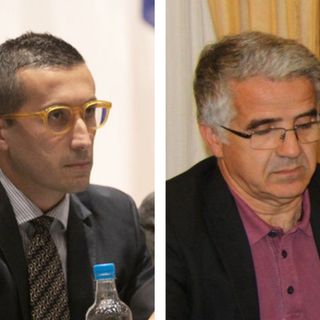 Nella foto Alberto Virgili e Domenico Capristo