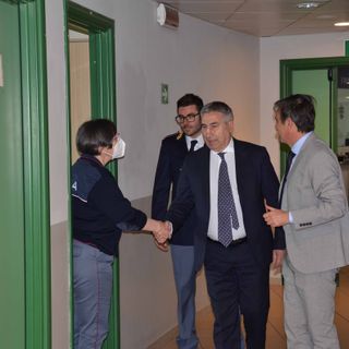 Il Prefetto in visita alla Polizia del Vco