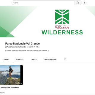 È online il canale YouTube ufficiale della Val Grande
