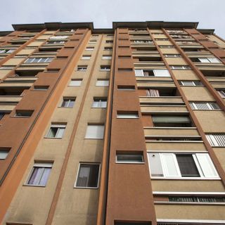 Foto d'archivio di case popolari