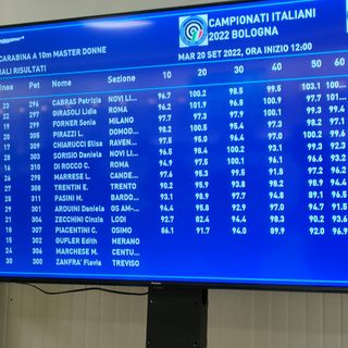 Lucia Pirazzi quarta agli Italiani di tiro a segno