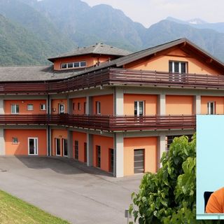 La sede del Ciss Ossola, nel riquadro Andrea Lux