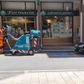 Villadossola, nuova macchina per la pulizia della città