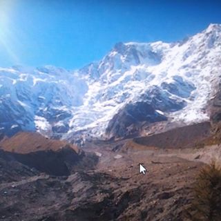 Prima valanga autunnale sul Rosa