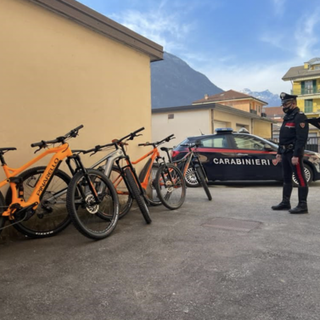 Le bici recuperate a marzo 2021 dai carabinieri: erano state rubate da Ciclomania Barale