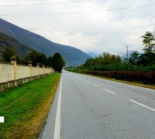 Investe una cerva, danni ingenti all'auto