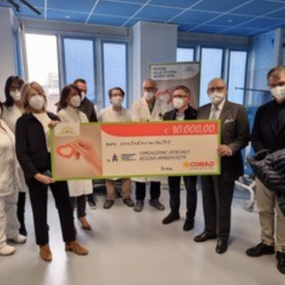 Da Conad Nord Ovest 110 mila euro per sostenere il Regina Margherita