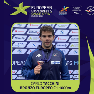 Carlo Tacchini conquista una medaglia di bronzo ai Campionati Europei di Monaco di Baviera