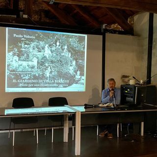 Vogogna, presentato l'intervento di restauro del giardino verticale di Villa Biraghi