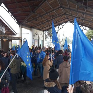 A Verbania la manifestazione per l'Europa FOTO