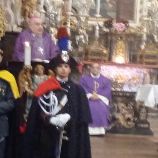 Benedizione del Vescovo alle forze dell'ordine del Vco  FOTO