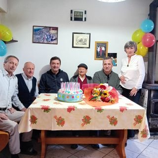 Il partigiano ornavassese Giovanni Crosa Lenz ha festeggiato i 100 anni