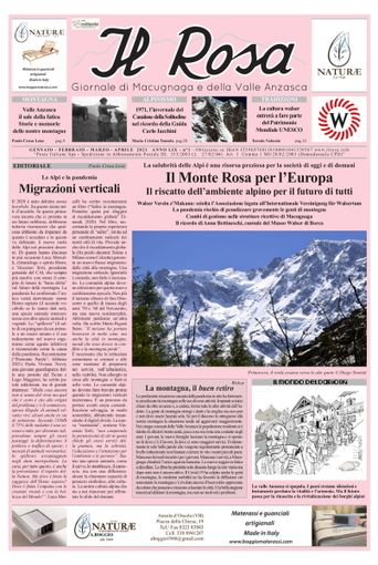 È uscito  “Il Rosa”, giornale di Macugnaga e della Valle Anzasca