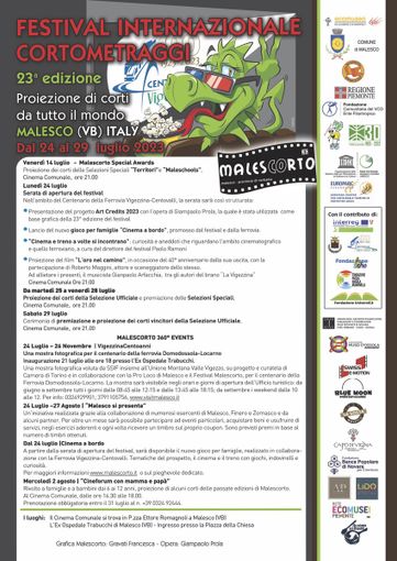 Malescorto: conto alla rovescia per il festival internazionale di cortometraggi Malescorto: conto alla rovescia per il festival internazionale di cortometraggi