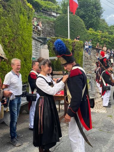 Calasca, premiati i più longevi componenti della Milizia Tradizionale