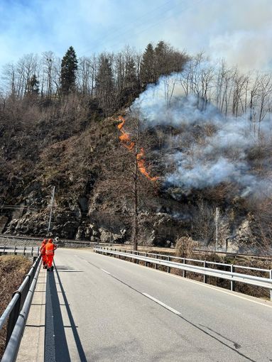 Incendio nella Centovalli, ancora interrotta la linea ferroviaria Incendio nella Centovalli, ancora interrotta la linea ferroviaria