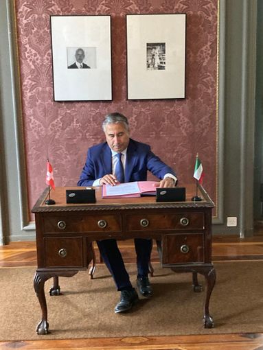 Italia e Canton Ticino firmano protocollo d'emergenza per il soccorso condiviso Italia e Canton Ticino firmano protocollo d'emergenza per il soccorso condiviso