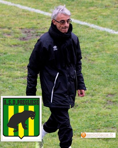 L'allenatore della Pregliese, Gianni Lipari