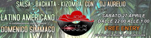 Si balla a ritmo latino all'Alice After Dinner Si balla a ritmo latino all'Alice After Dinner