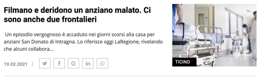 Frontalieri presi di mira dalla Lega dei Ticinesi per un video su una chat che deride un malato di Alzheimer