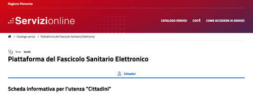 Fascicolo sanitario e referti on line, ampliata e semplificata l'operatività della piattaforma regionale