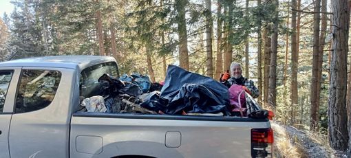 Ripulita la discarica abusiva a Craveggia