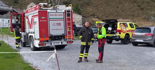 Sospese le operazioni di ricerca in Valle Formazza a causa del buio Sospese le operazioni di ricerca in Valle Formazza a causa del buio