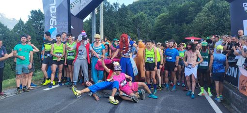 Thomas Floriani e Corinna Vanni vincitori del Giir d'Andoss FOTO Thomas Floriani e Corinna Vanni vincitori del Giir d'Andoss FOTO