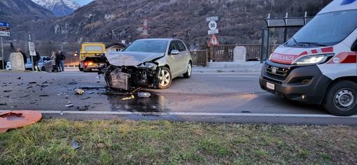 Scontro tra due auto a Crodo, ferito un ragazzo